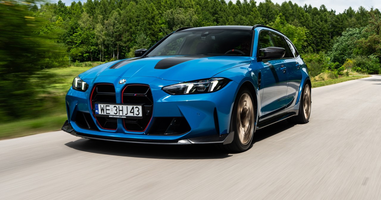 BMW M3 CS Touring to torowe kombi za 800 tys. zł. Ale 140 tys. zł za 21 KM?