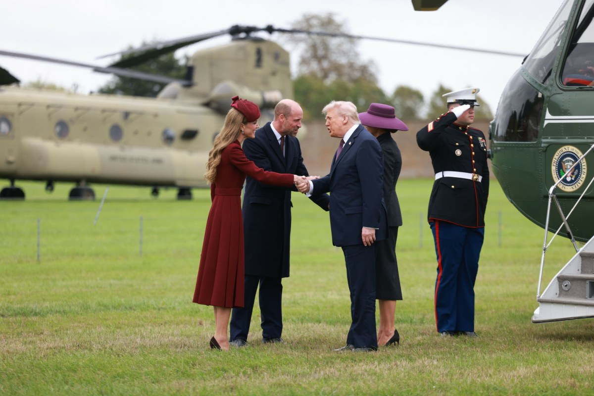 Naruszenie protokołu czy zwykła żenada? To powiedział Trump do księżnej Kate