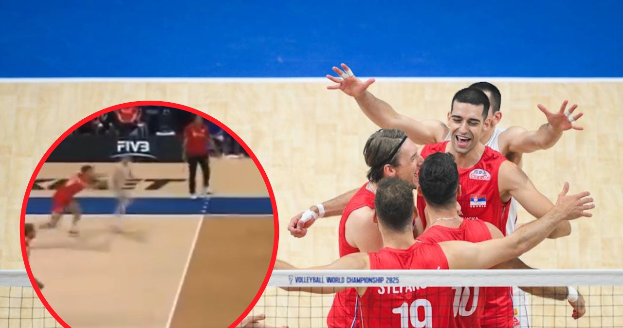 Kuriozalna sytuacja na MŚ siatkarzy. Grali w siedmiu, sędzia nie zauważył