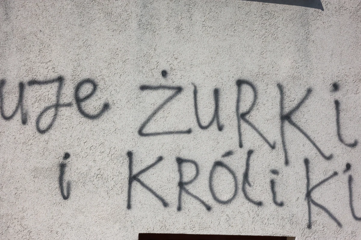 W nocy ze środy na czwartek nieznani sprawcy zniszczyli elewację Sądu Okręgowego w Łodzi, nanosząc na nią wulgarne napisy, w których pojawiły się nazwiska premiera Donalda Tuska oraz ministra sprawiedliwości Waldemara Żurka. Dodatkowo, na schodach wejściowych do budynku oraz na schodach prowadzących do Sądu Rejonowego dla Łodzi Śródmieścia rozlano czerwoną i czarną farbę.