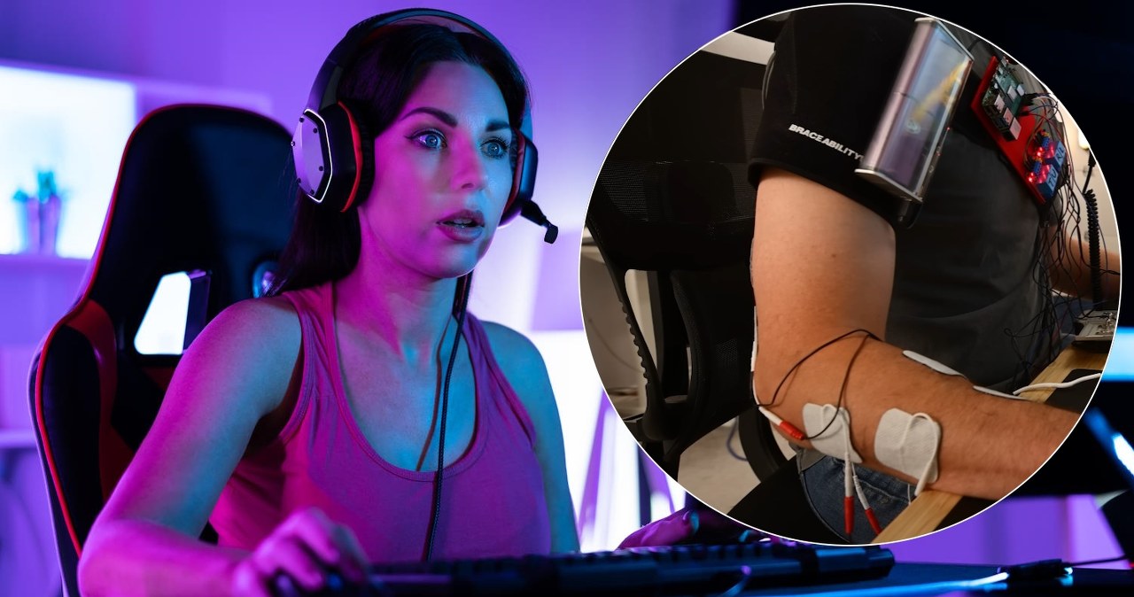 Nowy poziom immersji? Podłączył się do komputera, by poprawić celność w grze