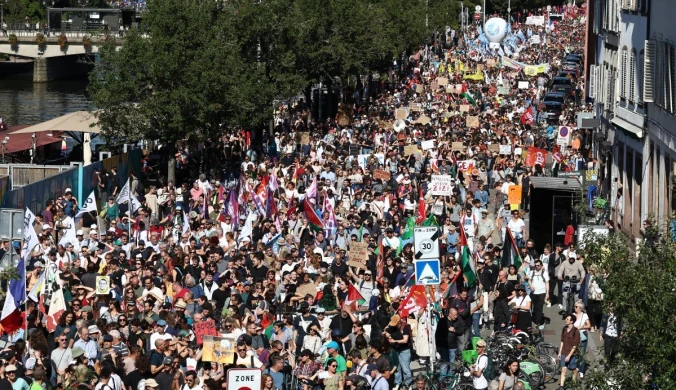 Mówią o milionie demonstrantów. Francuzi wyszli na ulice