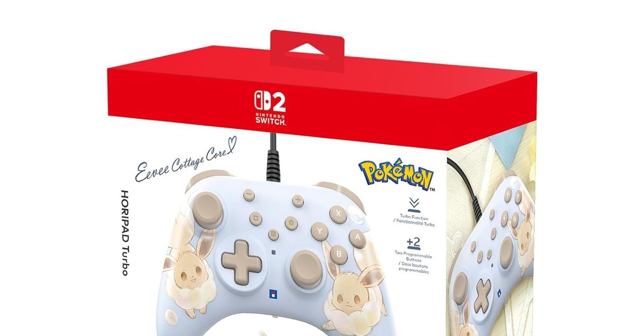 Sprzęt Hori z serii Eevee Cottage Core trafi do Polski