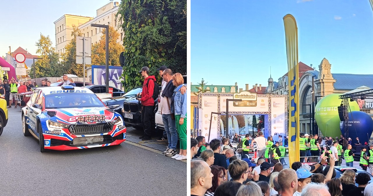 wiadomości,aktualności,Interia Rajd Śląska oficjalnie rozpoczęty. Widowiskowa ceremonia w sercu miasta