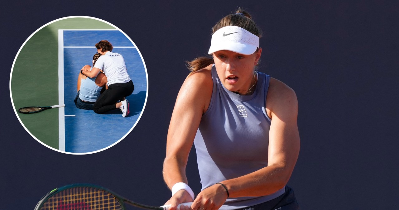 wiadomości,aktualności,Interia Potworna kontuzja młodej mistrzyni Australian Open w meczu WTA. Wyjechała na wózku