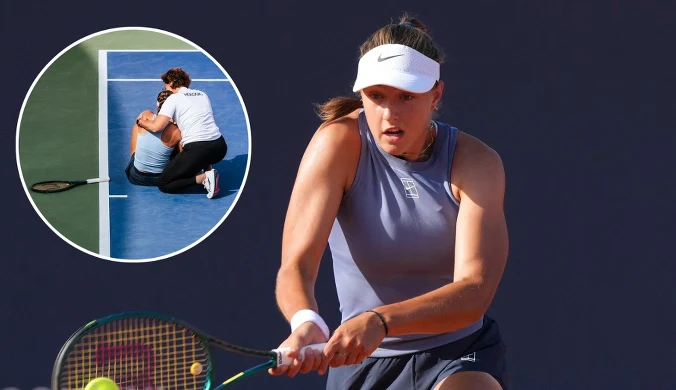 Potworna kontuzja młodej mistrzyni z Melbourne w meczu WTA. Wyjechała na wózku