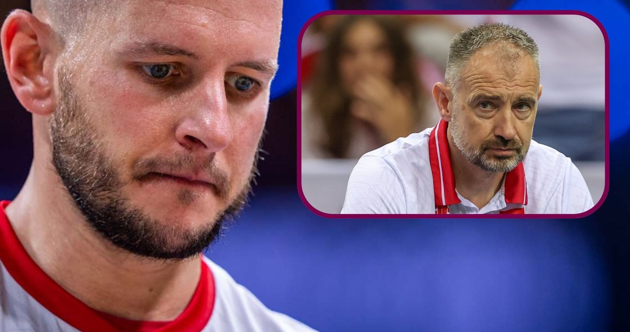 Grbić w bardzo trudnej sytuacji. Kurek komentuje. Ogromny paradoks w kadrze