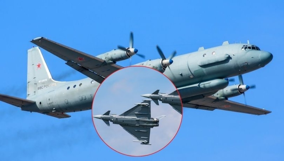 Samolot rosyjskiego rozpoznania nad Bałtykiem. Luftwaffe podrywa Eurofightery