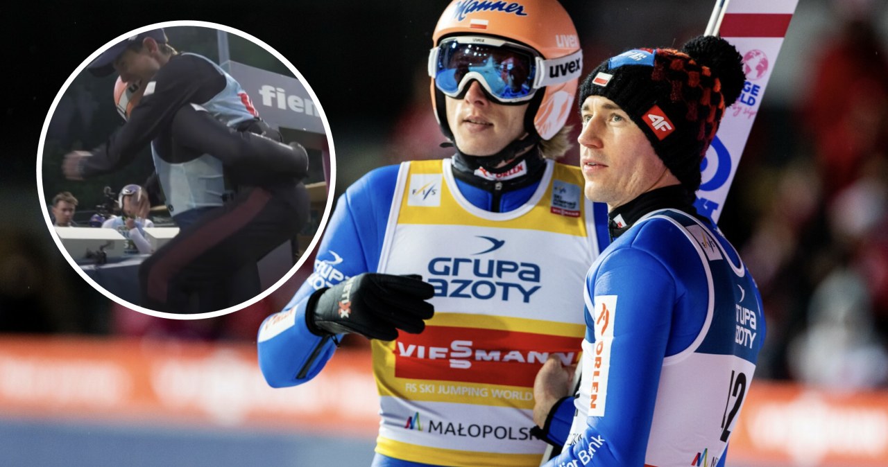 Sceny w Predazzo. Stoch rzucił się na Kubackiego, wszystko się nagrało