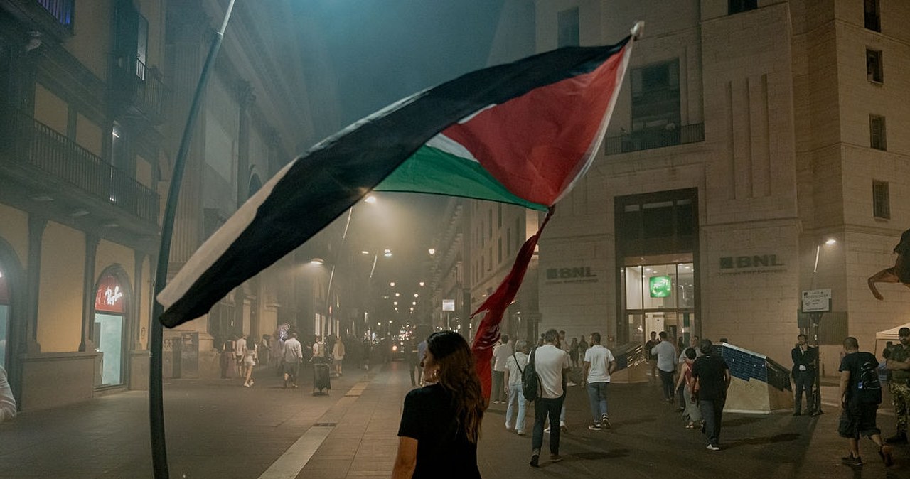 Włochy strajkują dla Strefy Gazy. Ruszyły manifestacje solidarności
