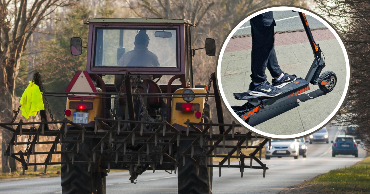 Rząd planuje zaostrzyć kontrolę pojazdów. Na celowniku ciągniki i hulajnogi