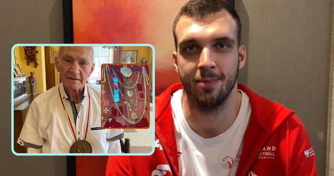 wiadomości,aktualności,Interia 86-letni mistrz dostał prezent od polskiego siatkarza. Wzruszające nagranie