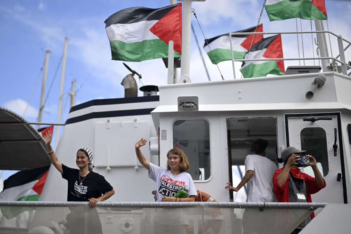 Greta Thunberg zmierza do Strefy Gazy. Izrael ostrzega