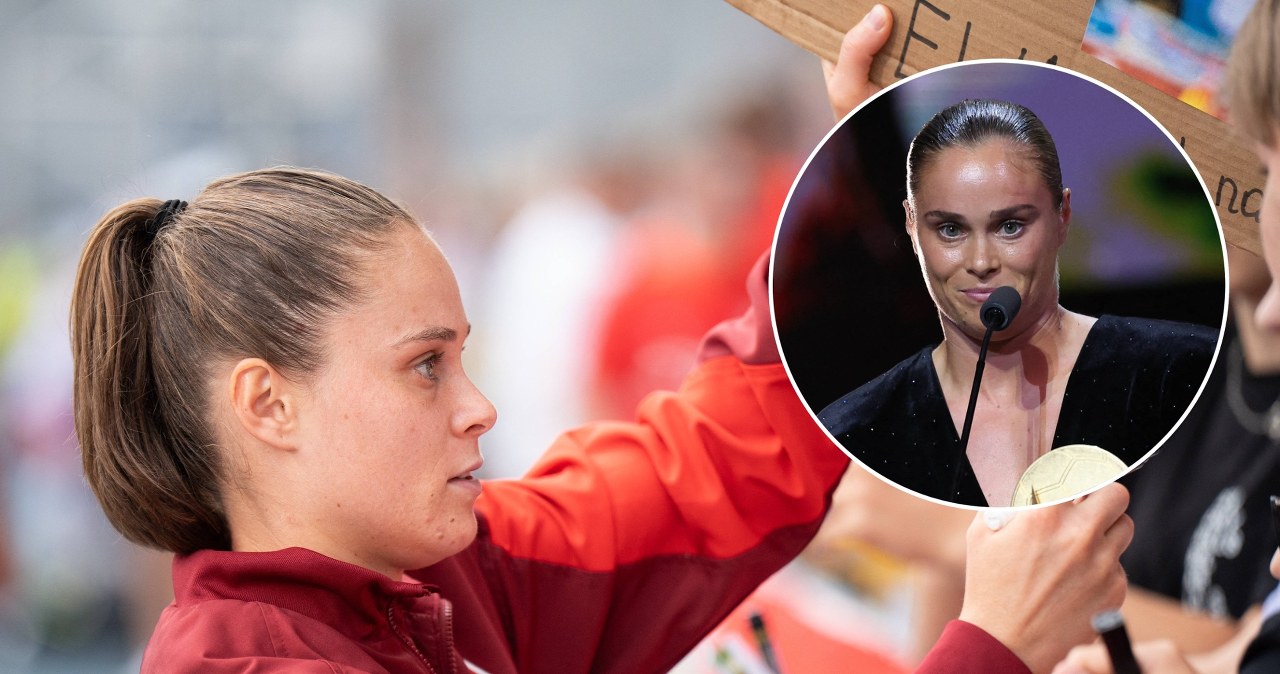 wiadomości,aktualności,Interia Ewa Pajor pojawiła się na gali Złotej Piłki i zachwyciła. Co za kreacja