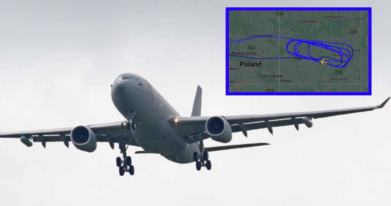 Brytyjski kolos krążył nad Polską. To element Eastern Sentry