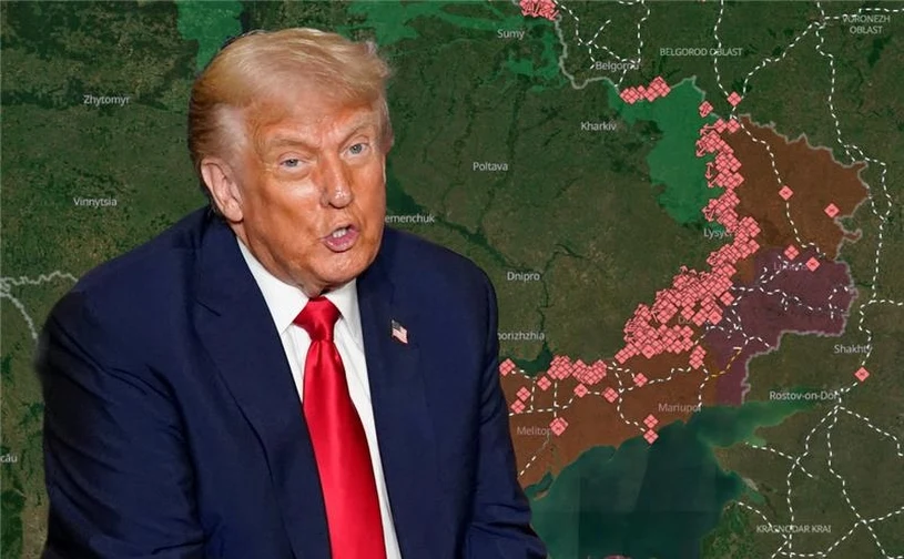 Niespodziewany wpis Donalda Trumpa. Wskazał na Ukrainę i jej terytoria