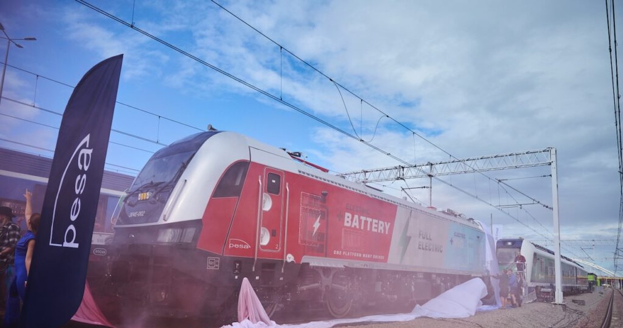 PESA prezentuje nową lokomotywę. Nowoczesna i funkcjonalna