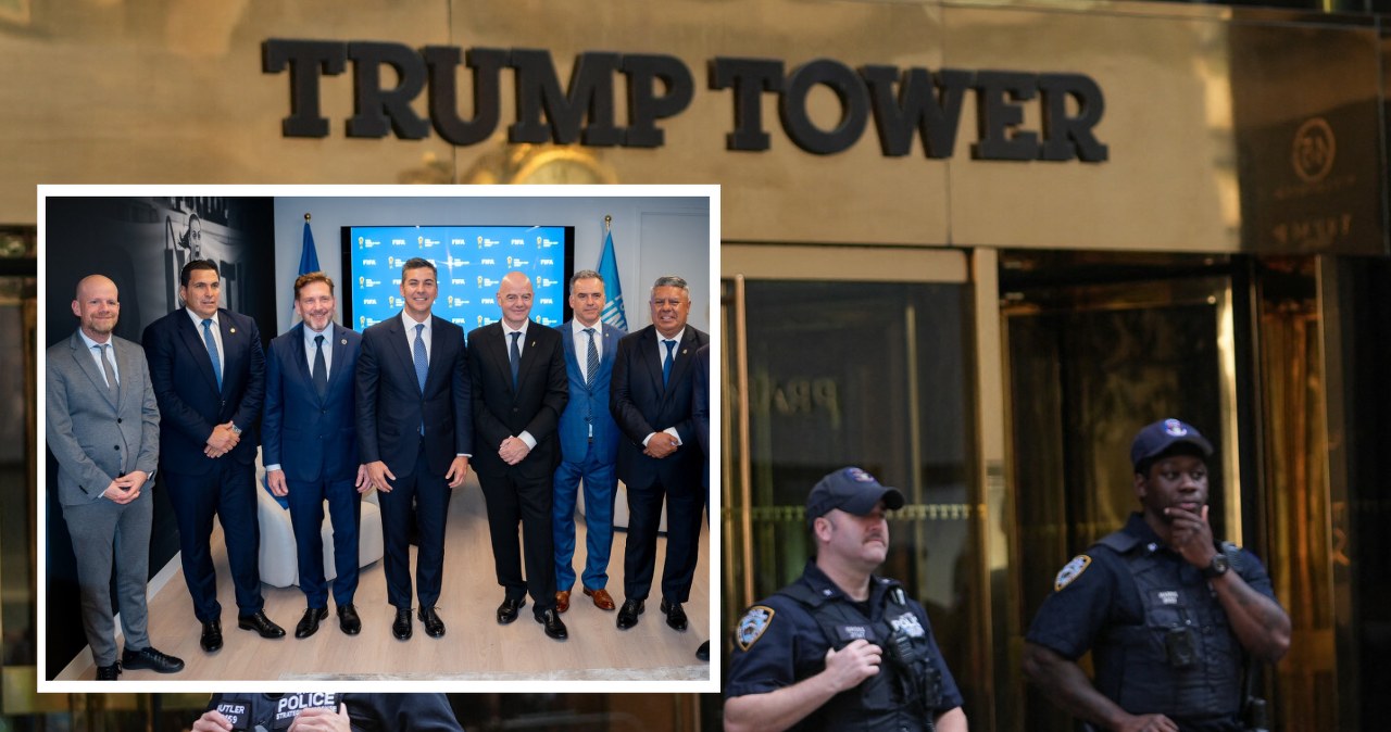 wiadomości,aktualności,Interia Mundial dla 64 drużyn? Pilne spotkanie w Trump Tower, Gianni Infantino obecny
