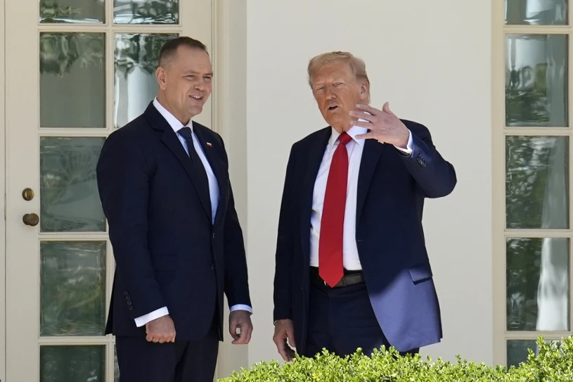Polsat News: Karol Nawrocki spotkał się z Donaldem Trumpem