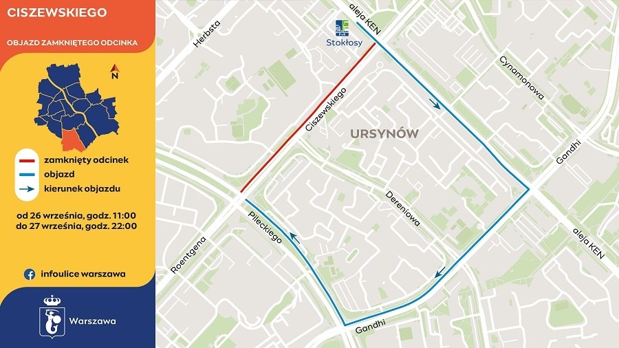 /Infoulice Warszawa /