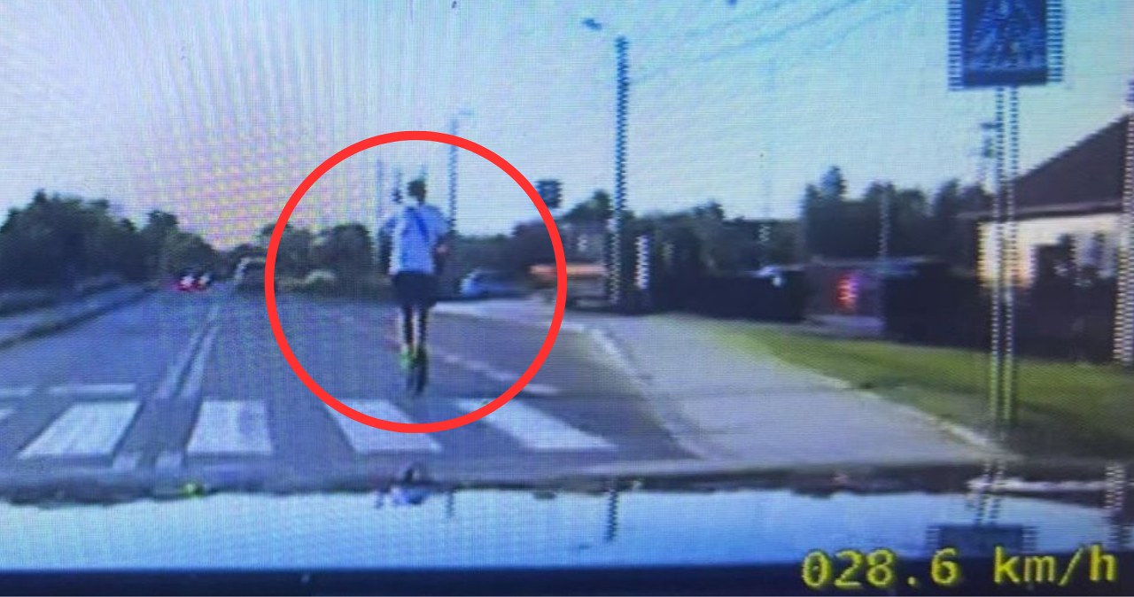 Uciekał na hulajnodze elektrycznej przed policją. 14-latek trafi przed sąd