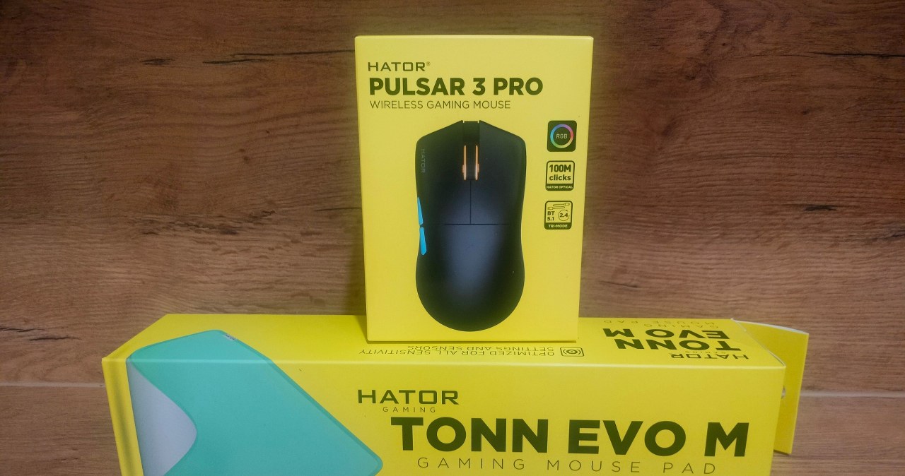 Hator Pulsar 3 Pro Wireless: Lekka waga, ciężki kaliber - niezła broń w rękach graczy