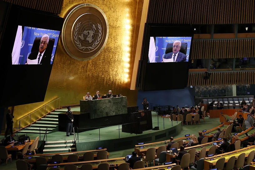 Przywódca Palestyny zabrał głos na forum ONZ. Uderzył w Izrael i Hamas