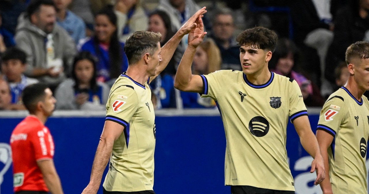 wiadomości,aktualności,Interia Lewandowski ocalił Barcelonę. Wystarczyło mu pięć minut. Trwa pościg za Realem