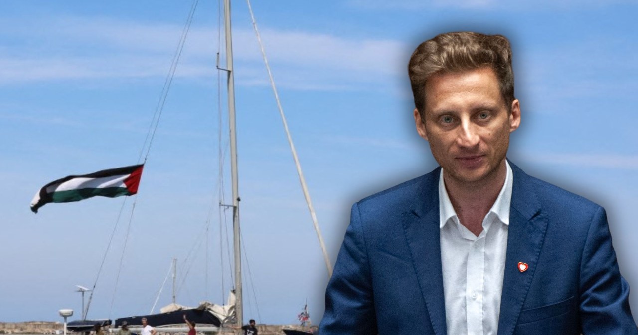 Polski poseł na statku do Strefy Gazy. Zaapelował o ochronę