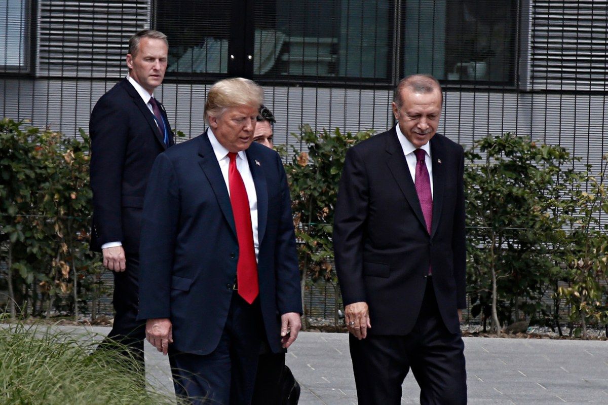 "Tak dalej być nie może". Trump i Erdogan o Palestynie