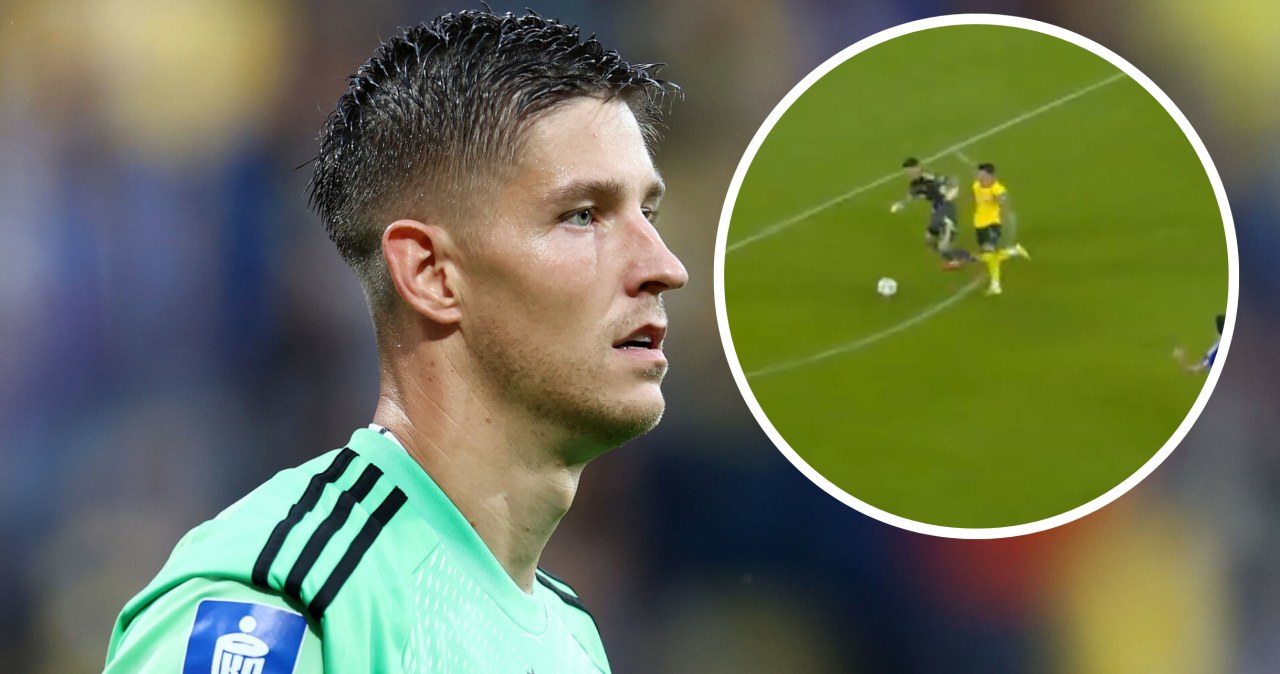 wiadomości,aktualności,Interia Co zrobił bramkarz? Babol w meczu Ekstraklasy, nie mógł nic poradzić