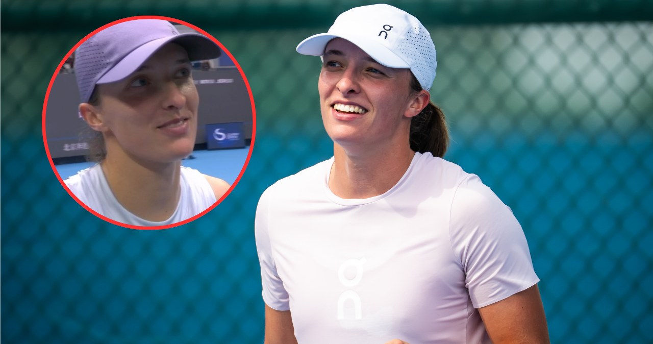 wiadomości,aktualności,Interia Świątek ujawnia już na początek. A Chińczycy zachwyceni, podziękowania po polsku