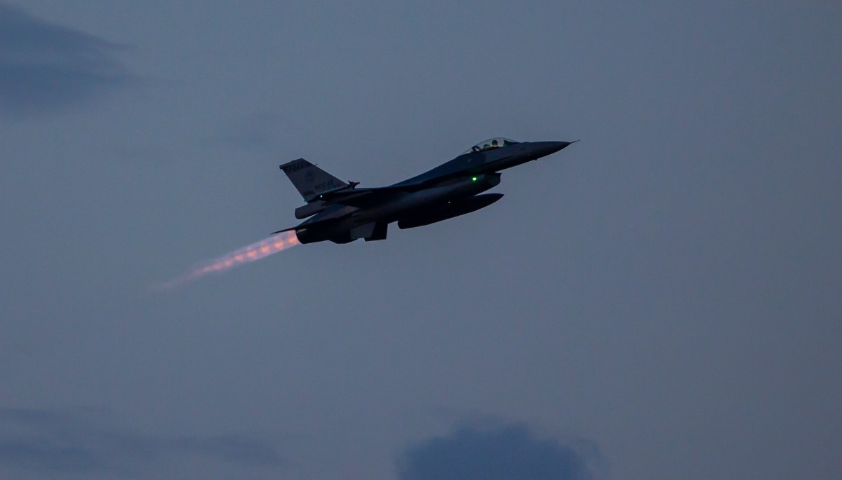 Polish and allied fighter jets were picked up