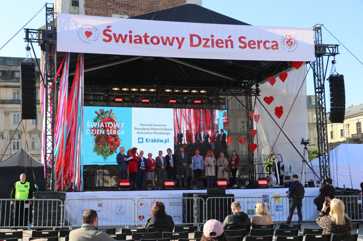 Światowy Dzień Serca w Krakowie. Zadbaj o swoje serce