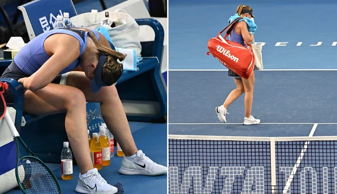 32 minuty i koniec. W Pekinie dopełnił się koszmar przyjaciółki Sabalenki