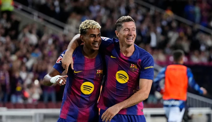 Lewandowski jeszcze raz bezwzględny. Barcelona już na szczycie tabeli 