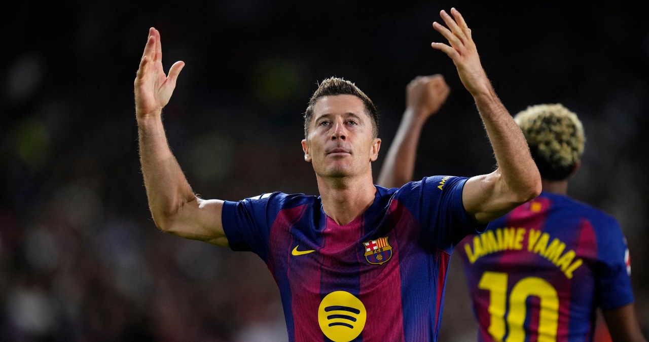 wiadomości,aktualności,Interia FC Barcelona triumfuje, Lewandowski zapisał się w historii. Jest potwierdzenie