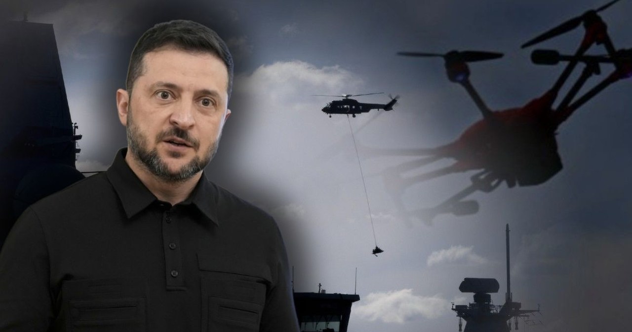 Plaga dronów nad Europą. Nowy głos z Ukrainy. "Dane wywiadowcze wskazują"