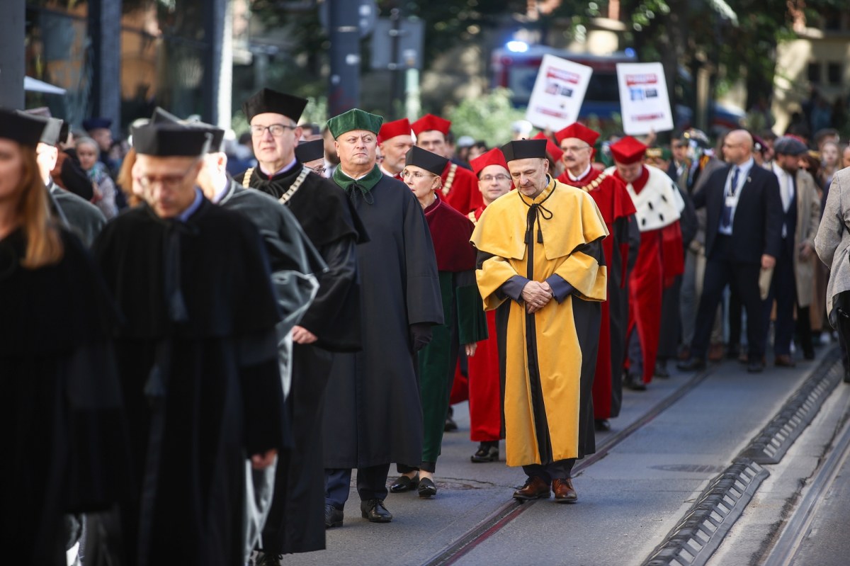 Tradycyjny orszak profesorski przejdzie ulicami Krakowa