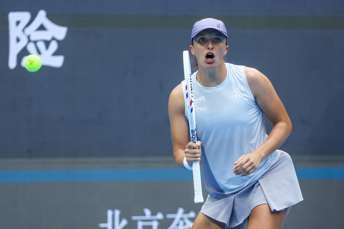 Zaskakujące zakończenie meczu Igi Świątek w Chinach