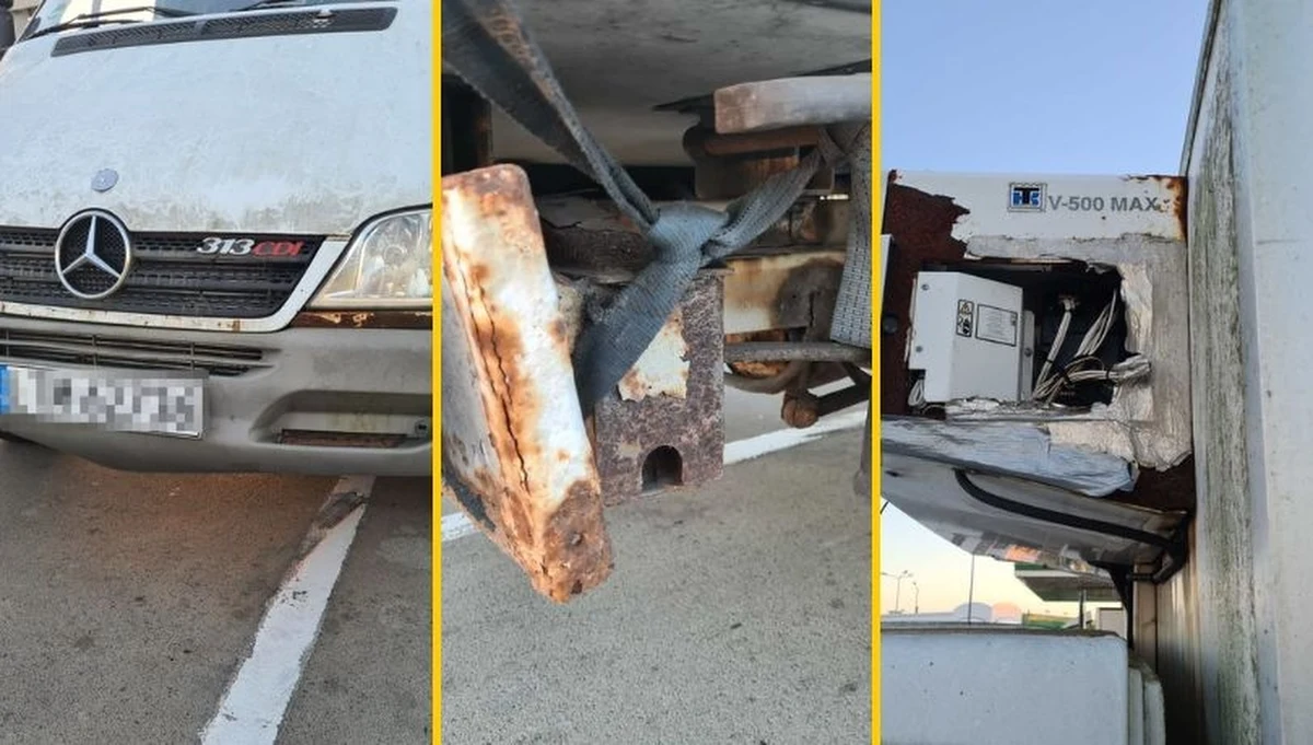 Na pierwszy rzut oka było widać, że to auto nie nadaje się do jazdy. Policjanci z lubelskiej drogówki podczas patrolowania drogi ekspresowej S12 zauważyli dostawczego busa, który chwile świetności już dawno miał za sobą. Samochód miał pęknięte elementy nadwozia, rama była skorodowana i wyciekał olej. Podróż zakończyła się na lawecie. 