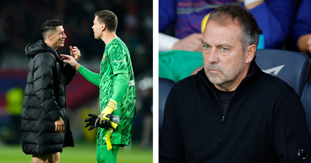 wiadomości,aktualności,Interia Trwała konferencja, nagle Flick powiedział to o Lewandowskim i Szczęsnym. Trener dał sygnał