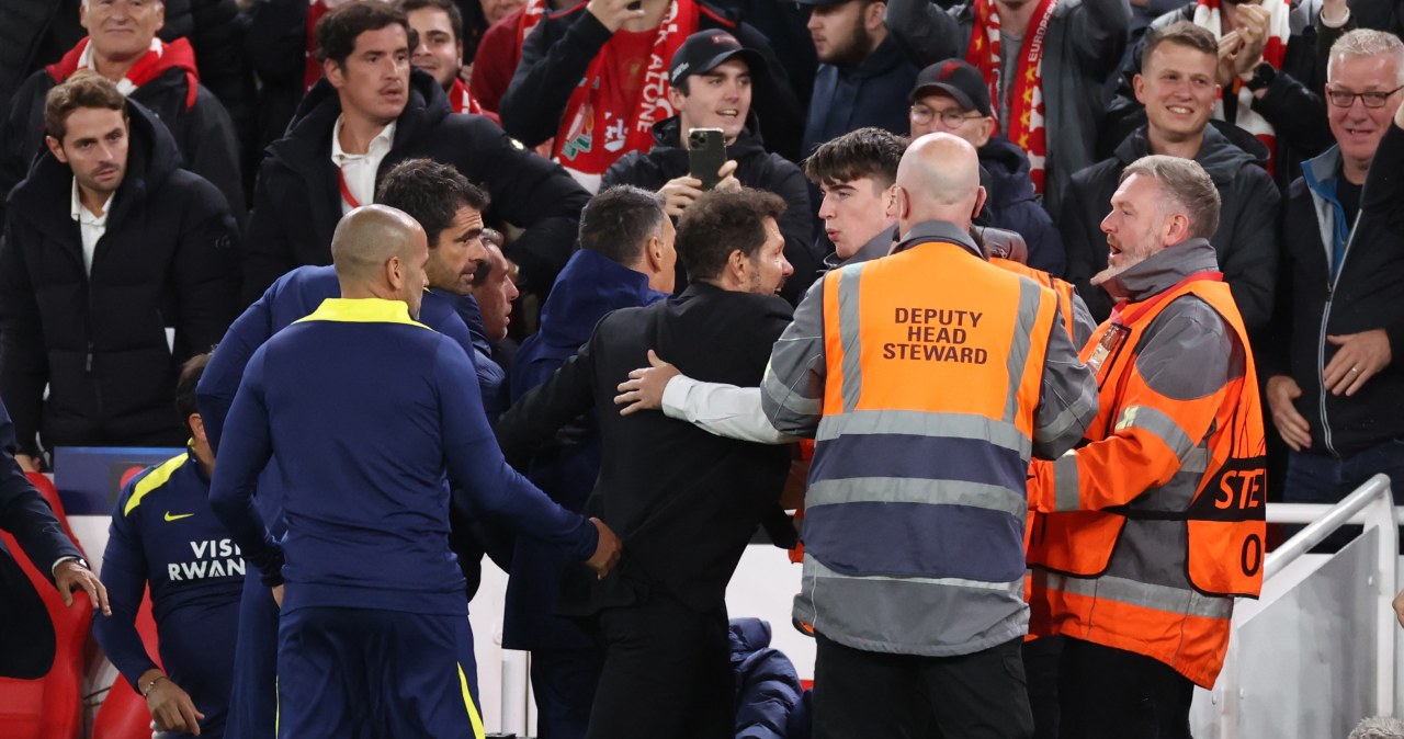 wiadomości,aktualności,Interia Wielka awantura w Lidze Mistrzów, legendarny trener wyprowadzony z boiska. UEFA była bezlitosna