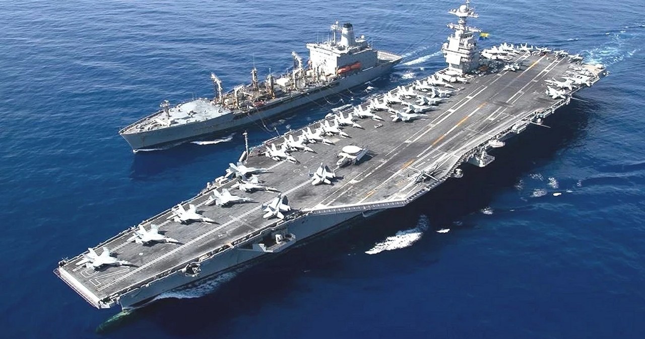 Największy lotniskowiec świata w Europie. Wielkie plany Trumpa