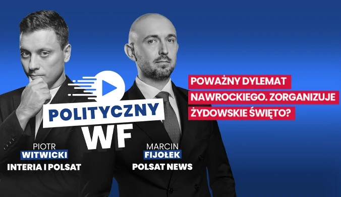 "Polityczny WF": Poważny dylemat Nawrockiego. Zorganizuje żydowskie święto?