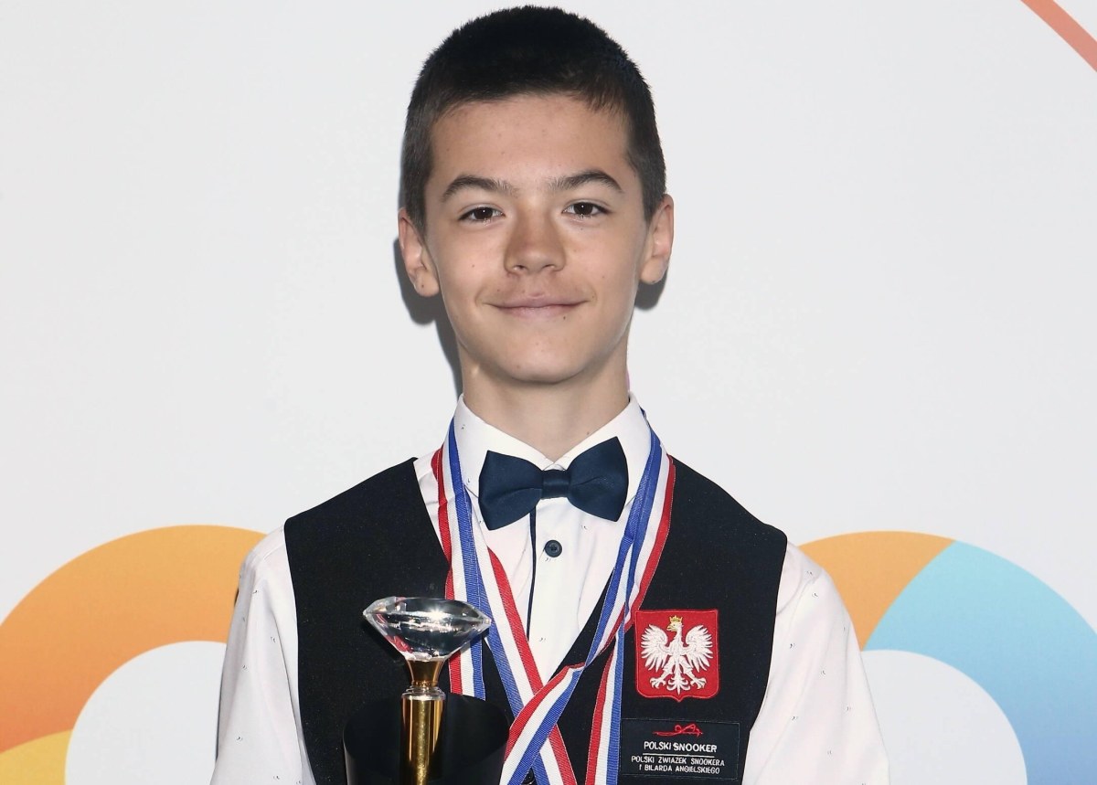Snooker: 14-letni Polak pokonał faworyta i powalczy o fortunę