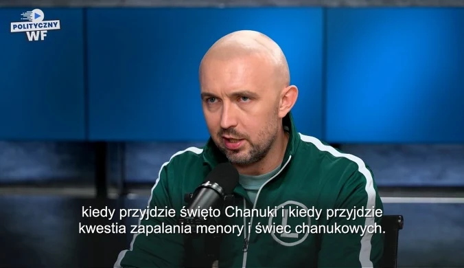"Polityczny WF": Nawrocki zapali chanukowe świece? Spory problem u prezydenta