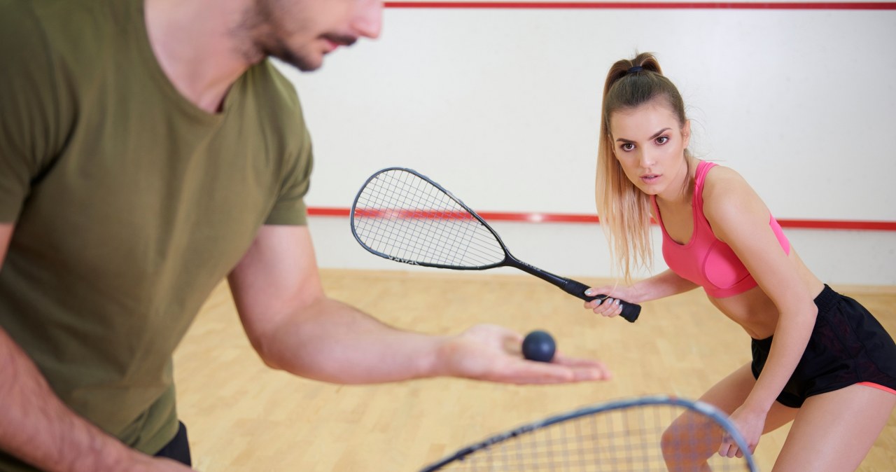 Squash wciąga bardziej niż fitness. Lekarze polecają zamiast siłowni