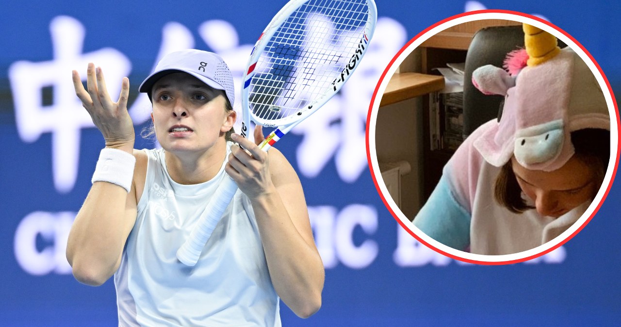 wiadomości,aktualności,Interia Iga Świątek w roli... jednorożca. Sami zobaczcie. Aż trudno ją poznać