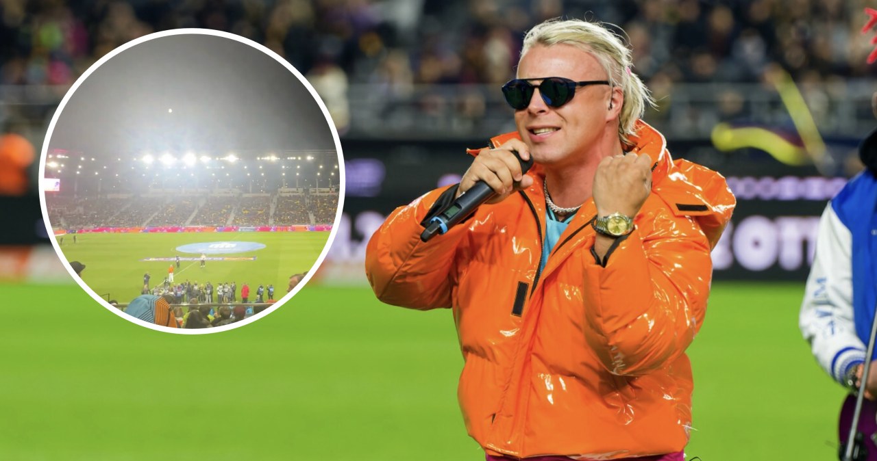 wiadomości,aktualności,Interia Spięcie przed meczem Ekstraklasy. Tak kibice potraktowali gwiazdę muzyki